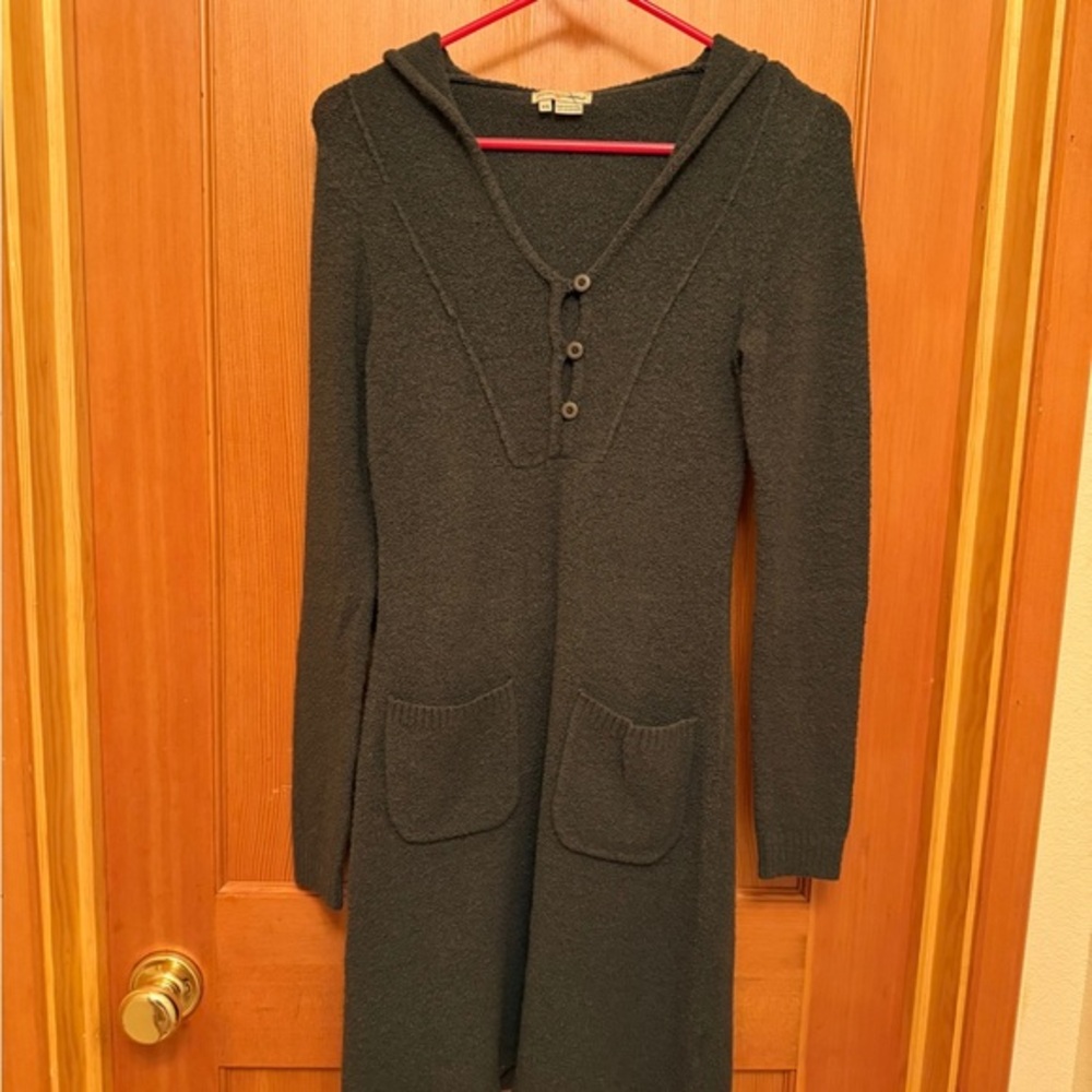 Royal Robbins Hooded Sweater Dress With Pockets